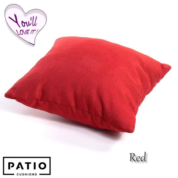Square Decor Pillow - Red