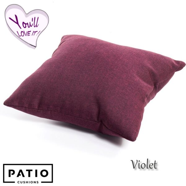 Square Decor Pillow – Violet
