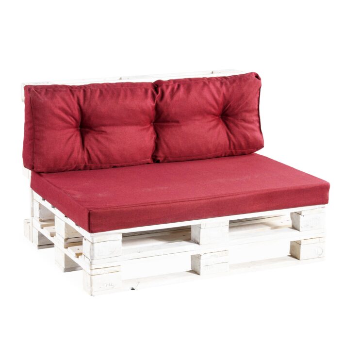 Pallet Cushion outdoor, pallet sofa cushions - Burgundy, PPF