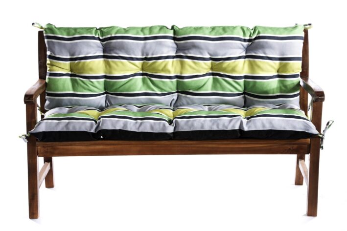 Replacement Bench cushion, Swing cushion - Green Stripes