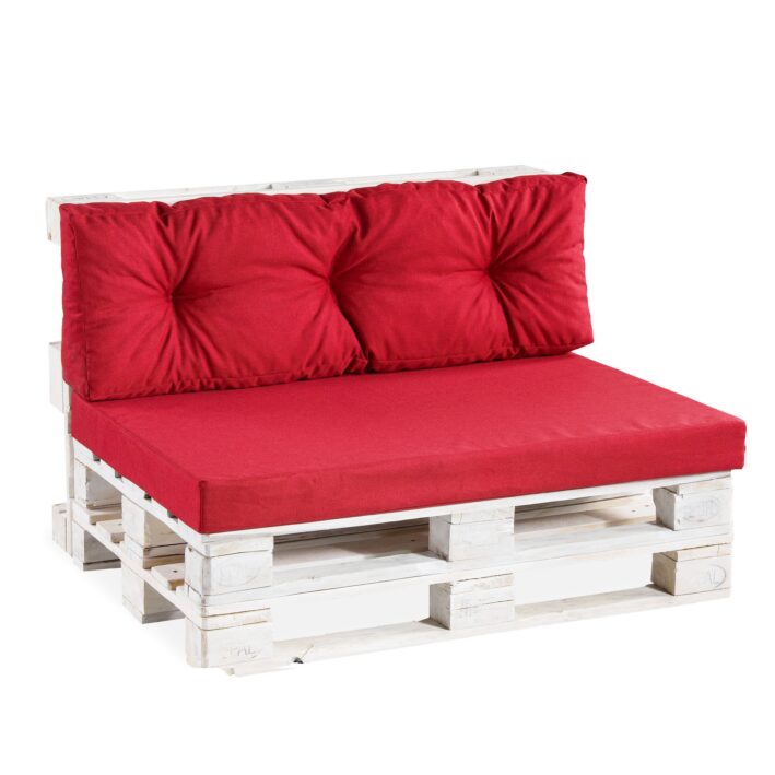 Pallet Cushion outdoor, pallet sofa cushions - Red, PPF
