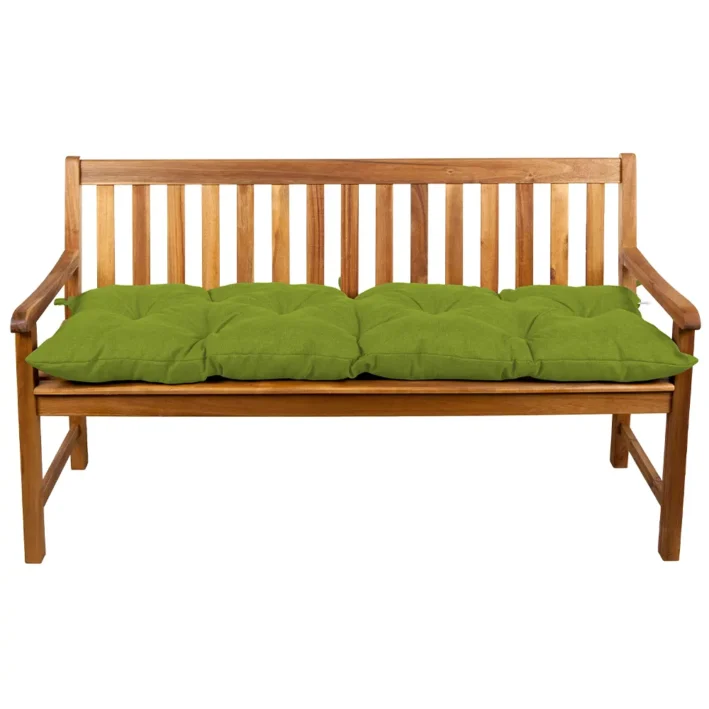 green bench cushion