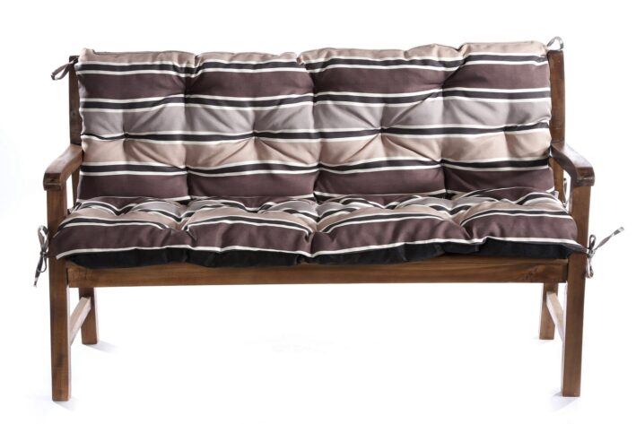 Replacement Bench cushion Swing cushion - Brown Stripes
