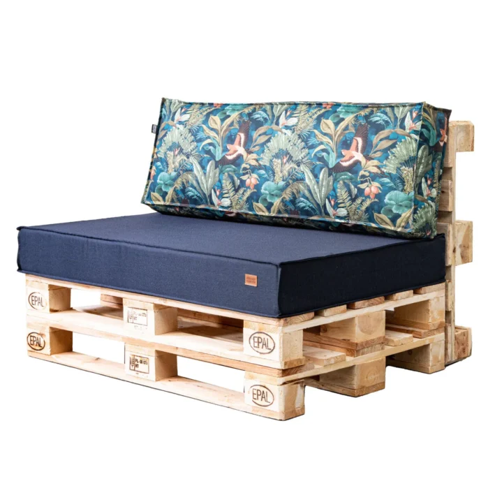 Garden outdoor pallet cushions set – Birds