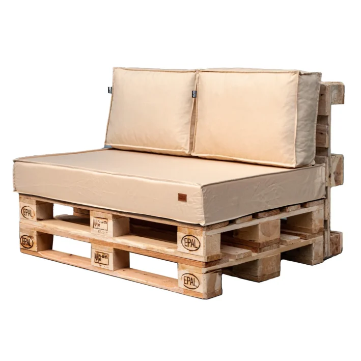 Garden outdoor pallet cushions set – Cream