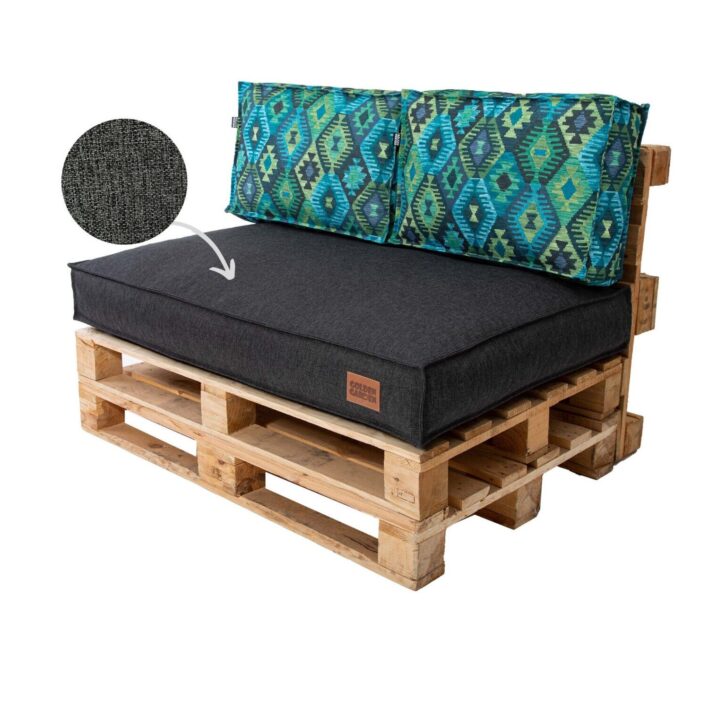 Patio terrace pallet cushions set soft touch Aztec