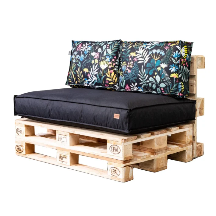 Garden pallet cushions set waterproof Meadow