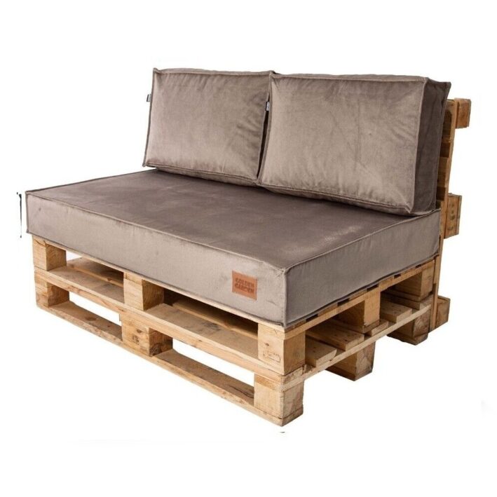 Patio pallet cushions set soft touch Cappuccino