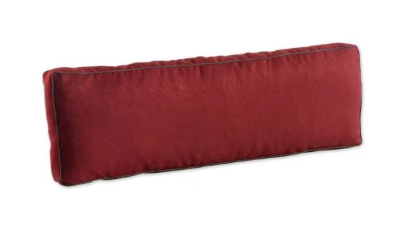 Luxury Pallet Cushions Garden seating pad & backrest - Burgundy, PWK - Image 4