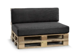 pallet cushion black