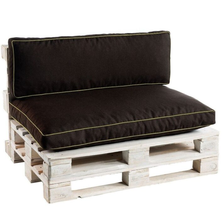 Luxury Pallet Cushions Garden seating pad & backrest - Brown, PWK