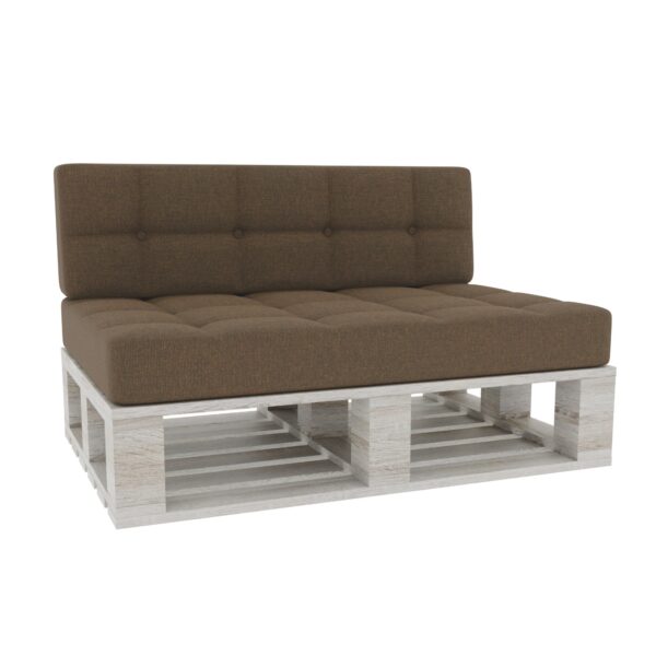 Elegant Pallet Cushions Garden seating pad & backrest - Light brown, PFG