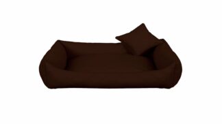 dog bed brown