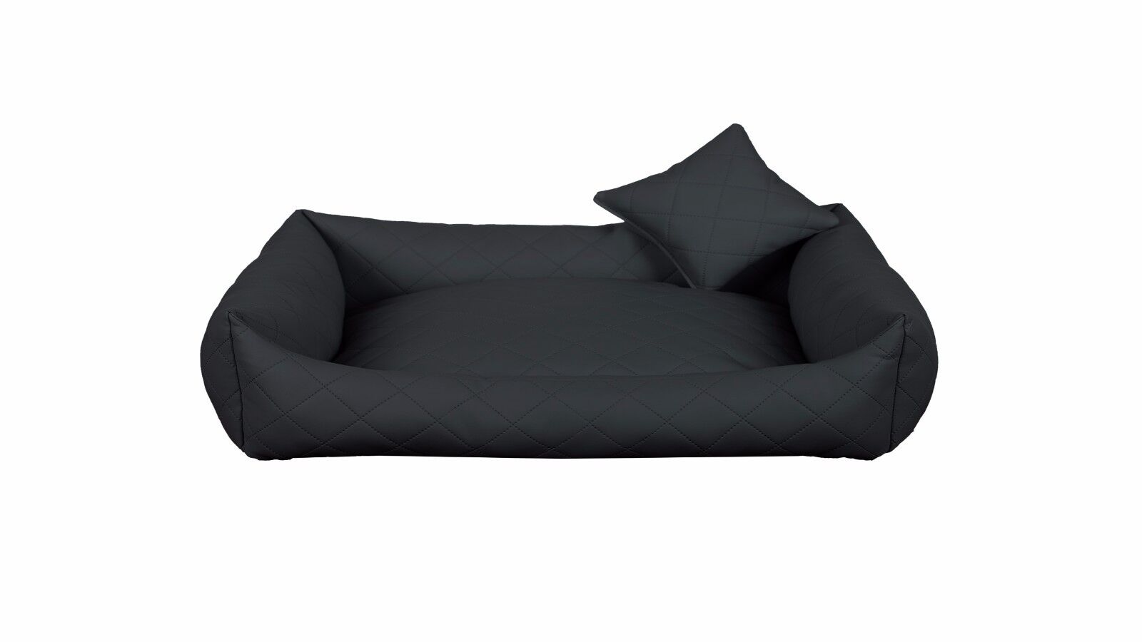 dog bed dark grey