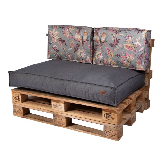 Garden pallet cushions set - Frida grey