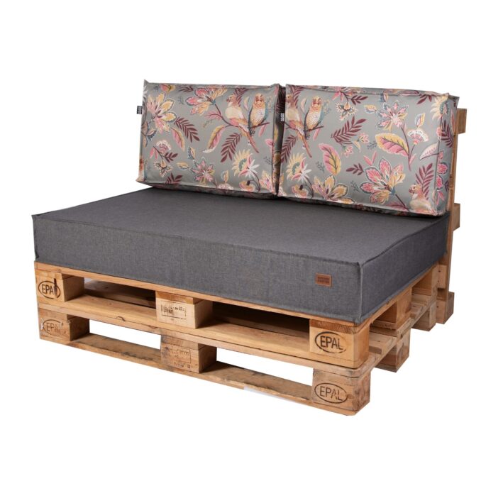 Garden pallet cushions set – Frida grey