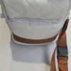 Small Dog Puppy Cat Bag Carrier Shoulder Bag Car Seat - White - Image 2