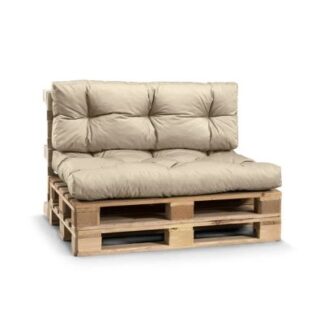 Pallet Cushions, Water Resistant - Cream, PPIW