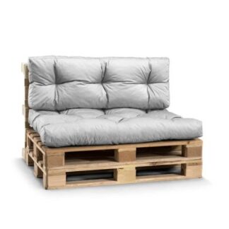 Pallet Cushions, Water Resistant - Light Grey, PPIW