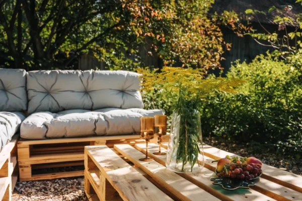 Pallet Cushions, Water Resistant - Grey, PPIW - Image 3