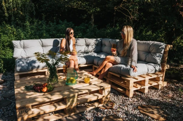 Pallet Cushions, Water Resistant - Grey, PPIW - Image 4