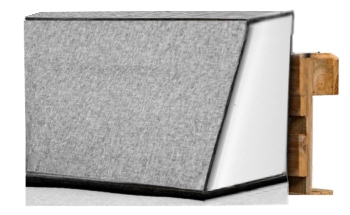 Solid firm foam block - trapezoid